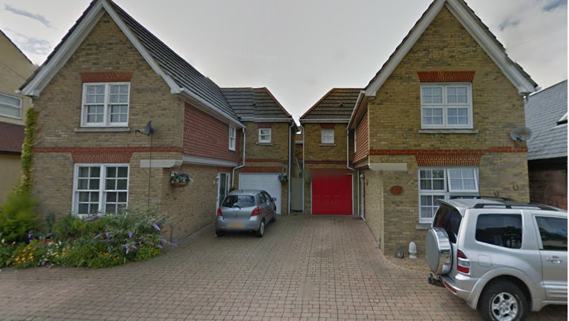 Motorcycle fire, Cliffe, Kent